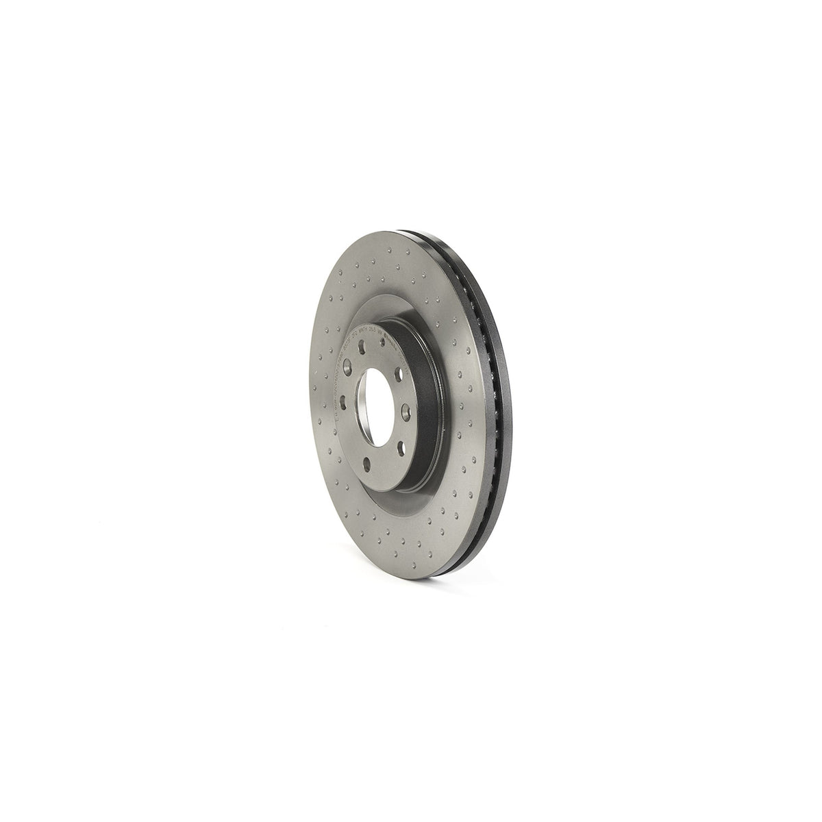 Gray cast iron disc brake rotor from Brembo part number 09.C177.1X