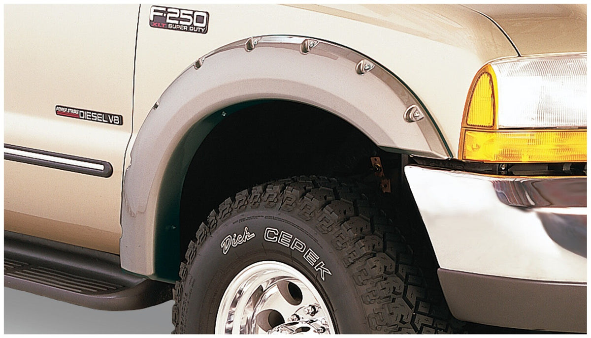 Black abs thermoplastic fender flare set from Husky Liners part number 2802914