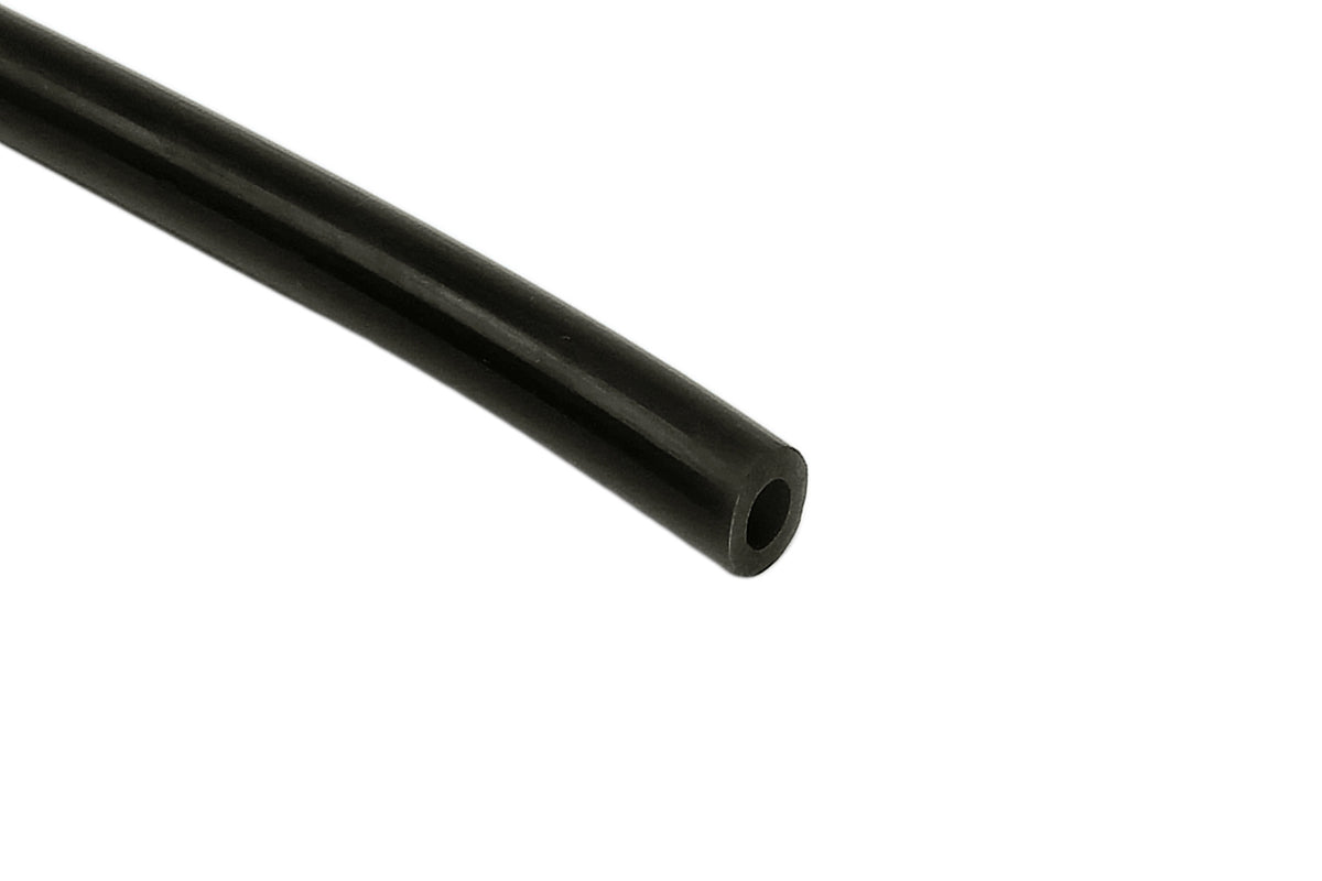 Black silicone vacuum hose from HPS Performance part number HTSVH5-BLKx10