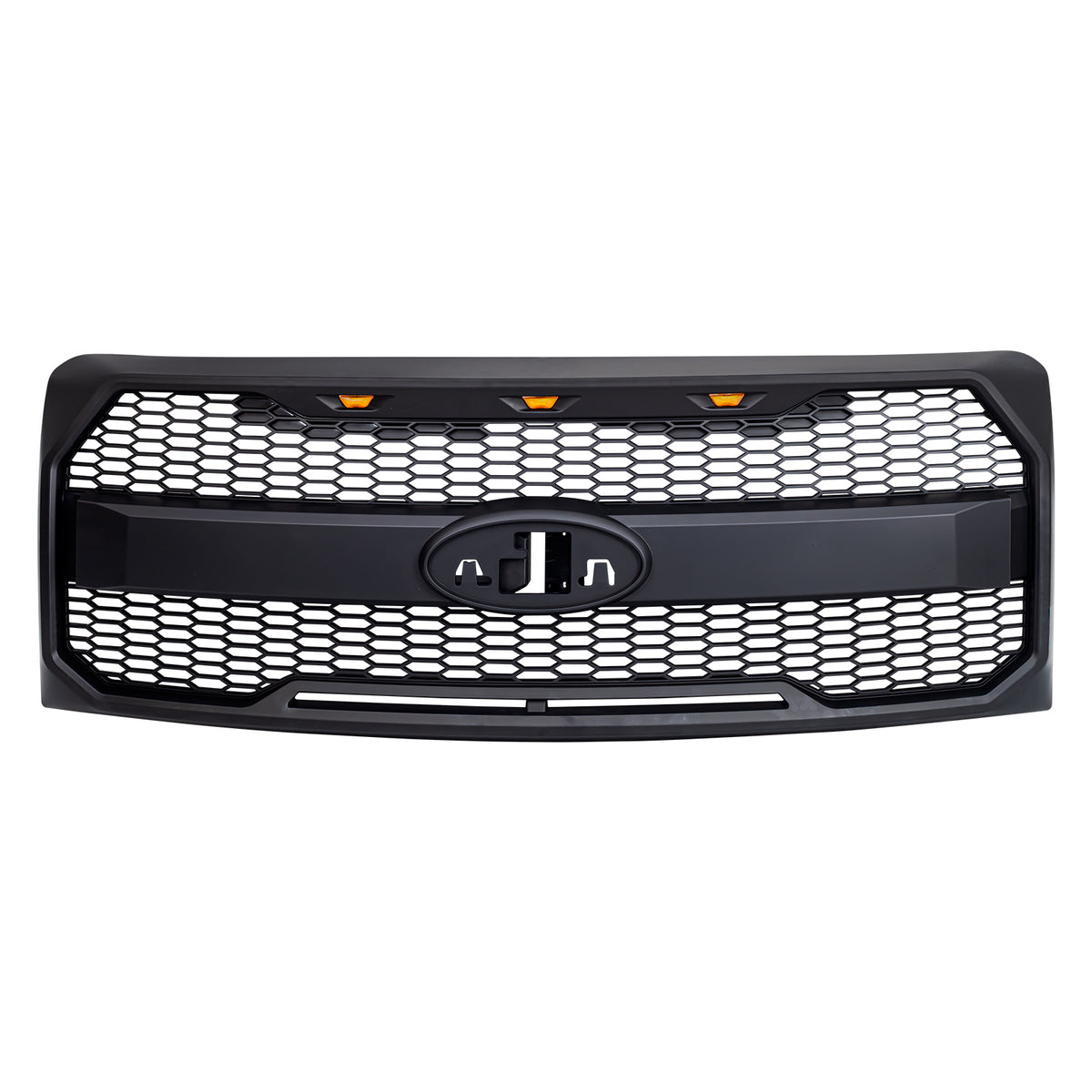 Matte black abs plastic grille from AMERICAN MODIFIED part number AMFMAA00159