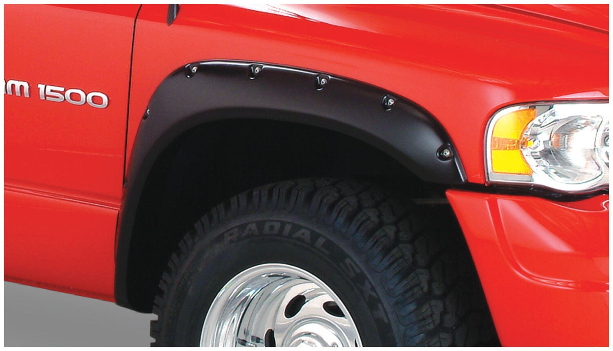 Black abs thermoplastic fender flare set from Husky Liners part number 2805907
