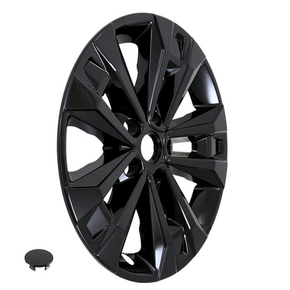 Black abs plastic wheel skin 17 diameter from Coast To Coast part number IMP522BLK