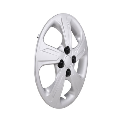 Silver gloss painted abs plastic wheel cover 15 diameter from Coast To Coast part number IWC55815S