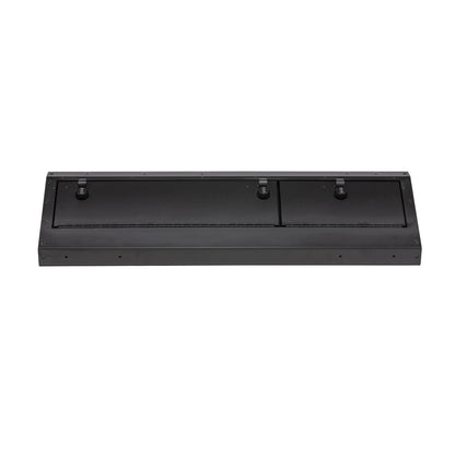 Black underseat storage box from Tuffy Security Products part number 343-01-A