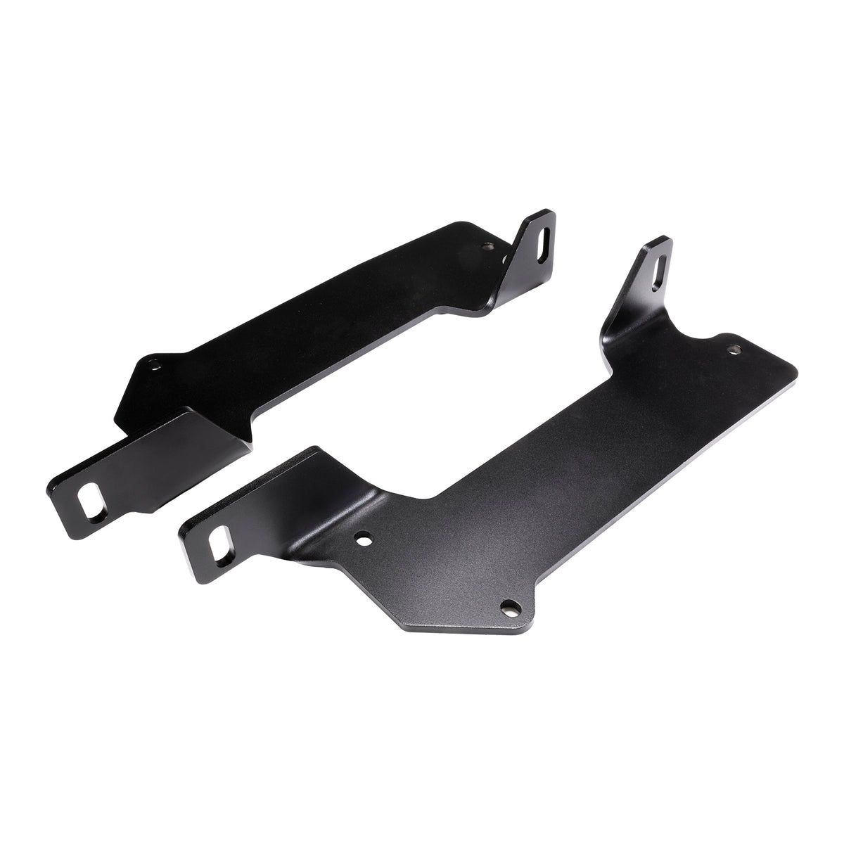 Black steel fifth wheel trailer hitch mount kit with mounting hardware from Husky Towing part number 33222