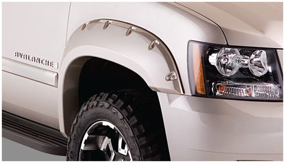 Black abs thermoplastic fender flare set from Husky Liners part number 2804932