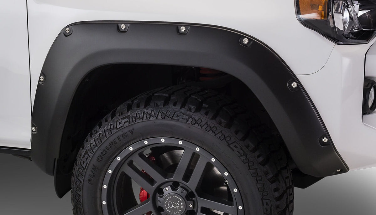 Black abs thermoplastic fender flare set from Husky Liners part number 2803921