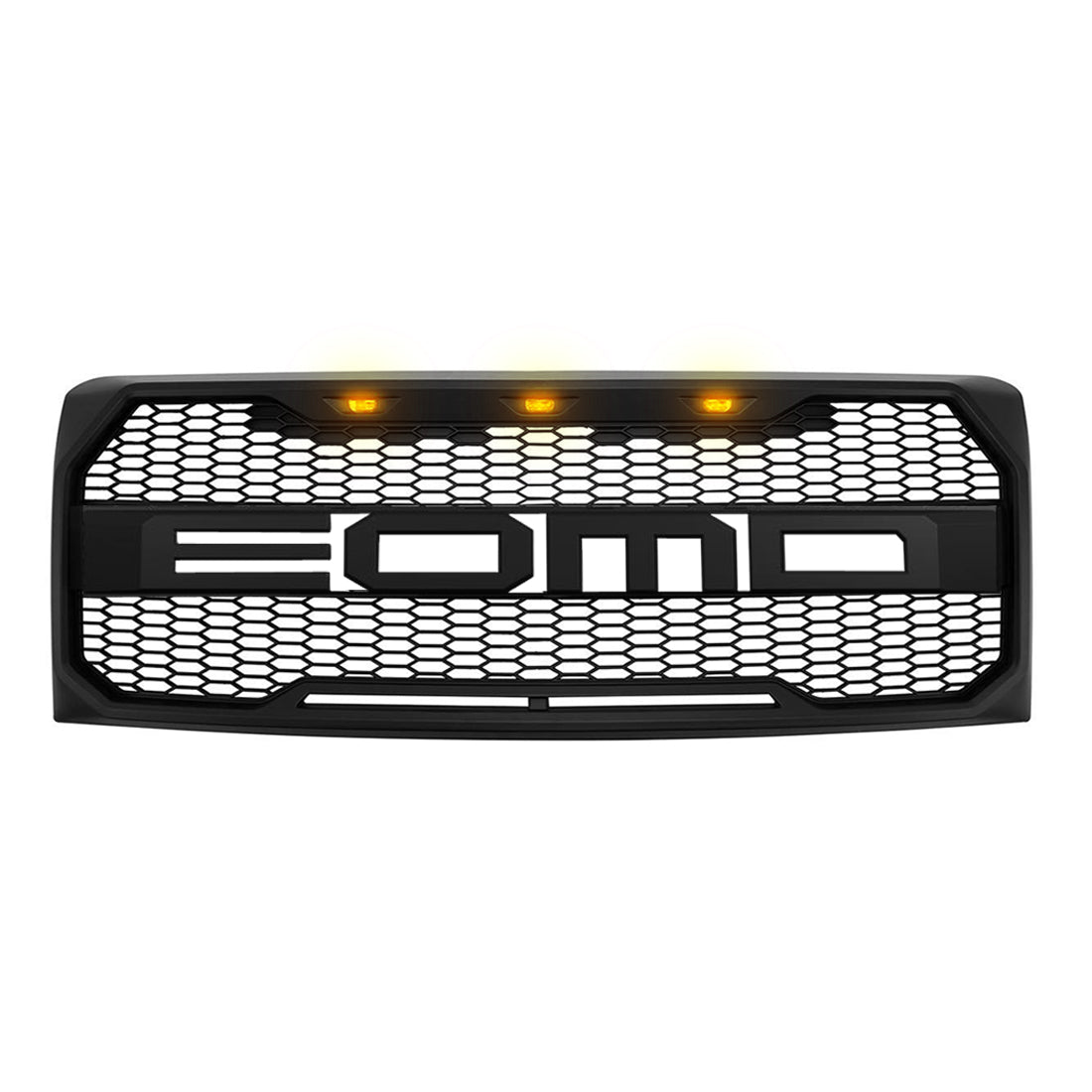 Matte black abs plastic grille from AMERICAN MODIFIED part number AMFMAA00108