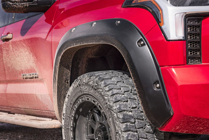 Black abs thermoplastic fender flare set from Husky Liners part number 2803925