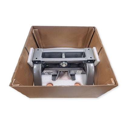 Silver steel fifth wheel trailer hitch from Husky Towing part number 33231P