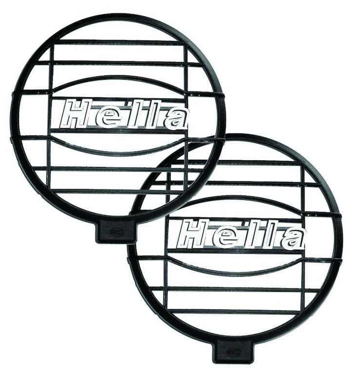 Black auxiliary light cover from Hella part number 165530801