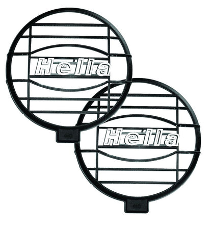 Black auxiliary light cover from Hella part number 165530801
