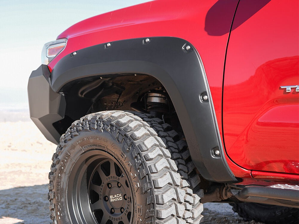 Black abs thermoplastic fender flare set from Husky Liners part number 2803922