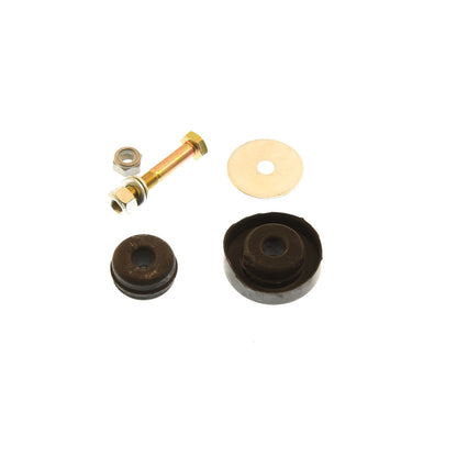 Yellow paint suspension shock absorber from Bilstein part number 24-018548