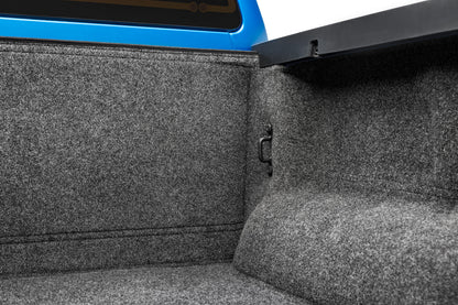 Grey polypropylene truck bed liner from Husky Liners part number HBRH17RBK