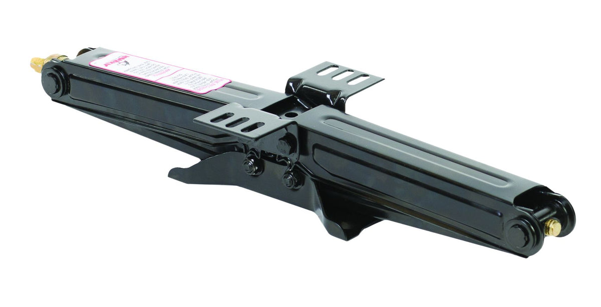 Black steel trailer jack from Husky Towing part number 88122