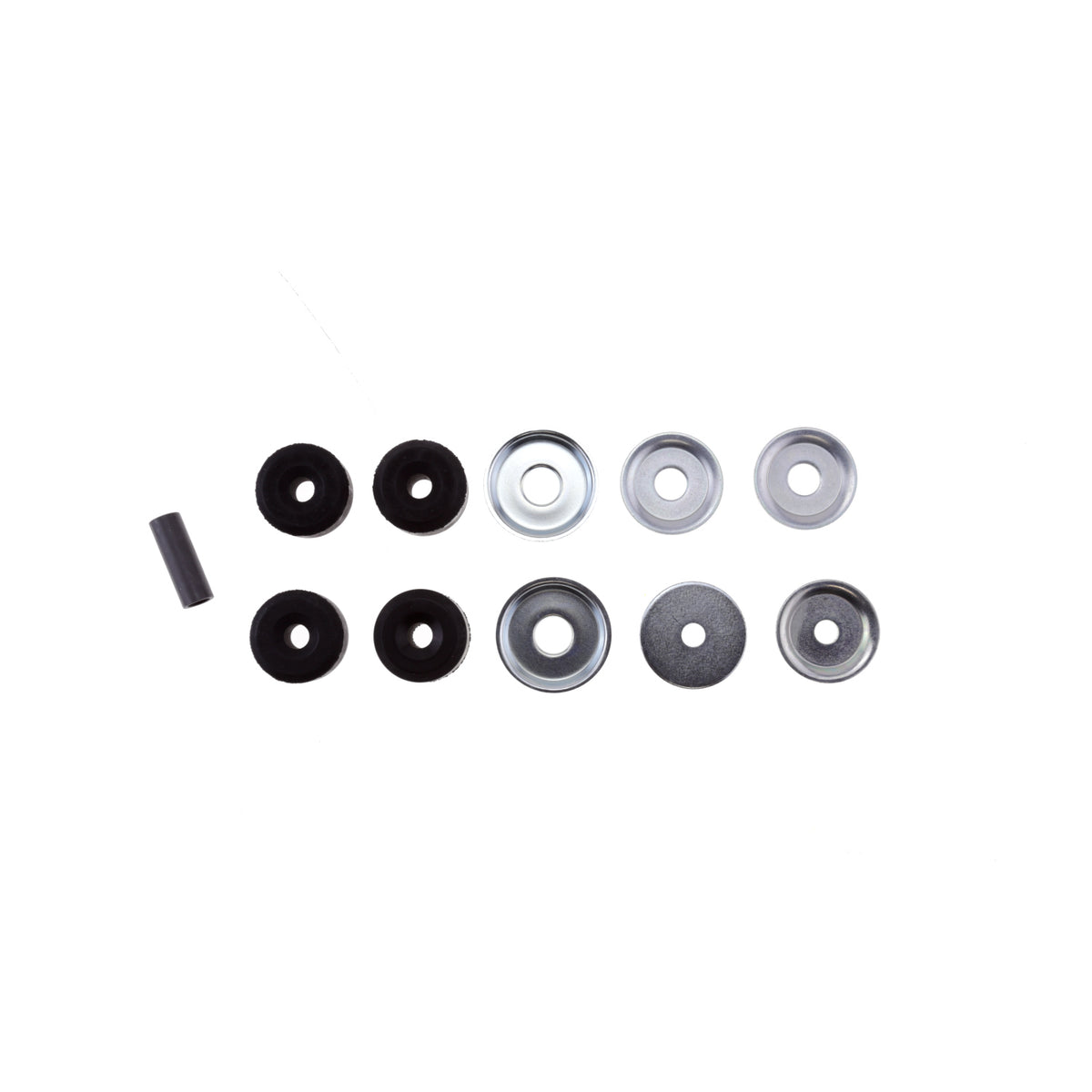 Zinc plated suspension shock absorber from Bilstein part number 24-238878