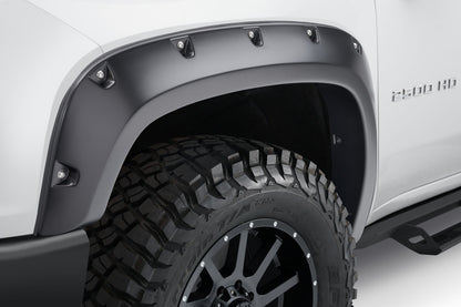 Black abs thermoplastic fender flare set from Husky Liners part number 2804982