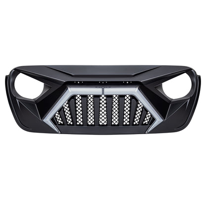 Matte black abs plastic grille from AMERICAN MODIFIED part number AMJPCA00135