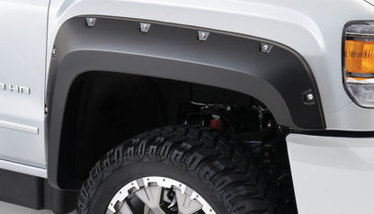 Black abs thermoplastic fender flare set from Husky Liners part number 2804967