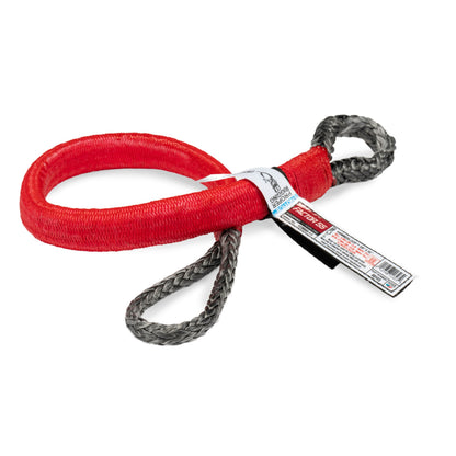 Red uhmpe multi-purpose shackle 0.375 diameter from Factor 55 part number 00103