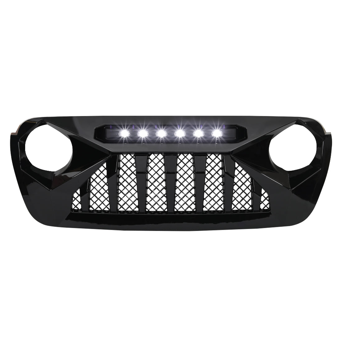 Glossy black abs plastic grille from AMERICAN MODIFIED part number AMJPCA00117