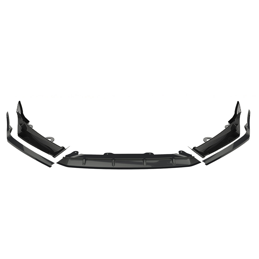 Glossy black abs plastic spoiler from AMERICAN MODIFIED part number AMHMBA00203