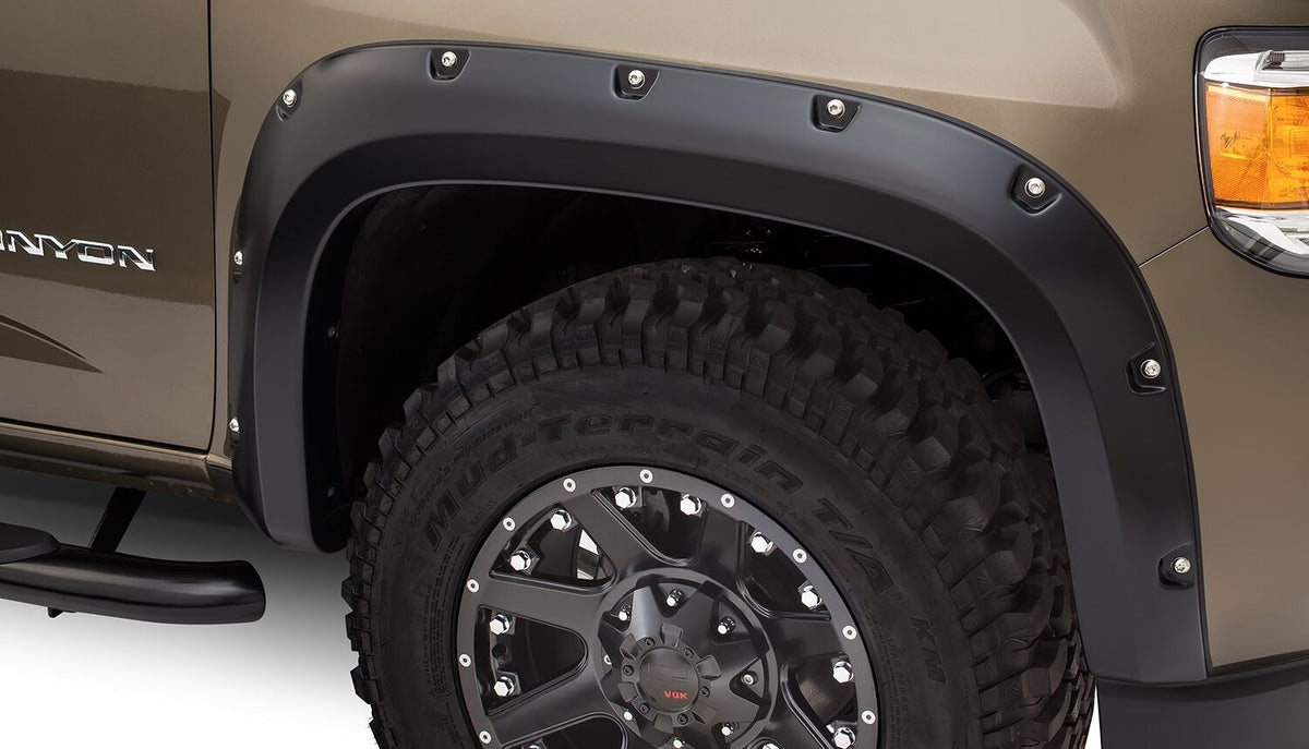 Black abs thermoplastic fender flare set from Husky Liners part number 2804971