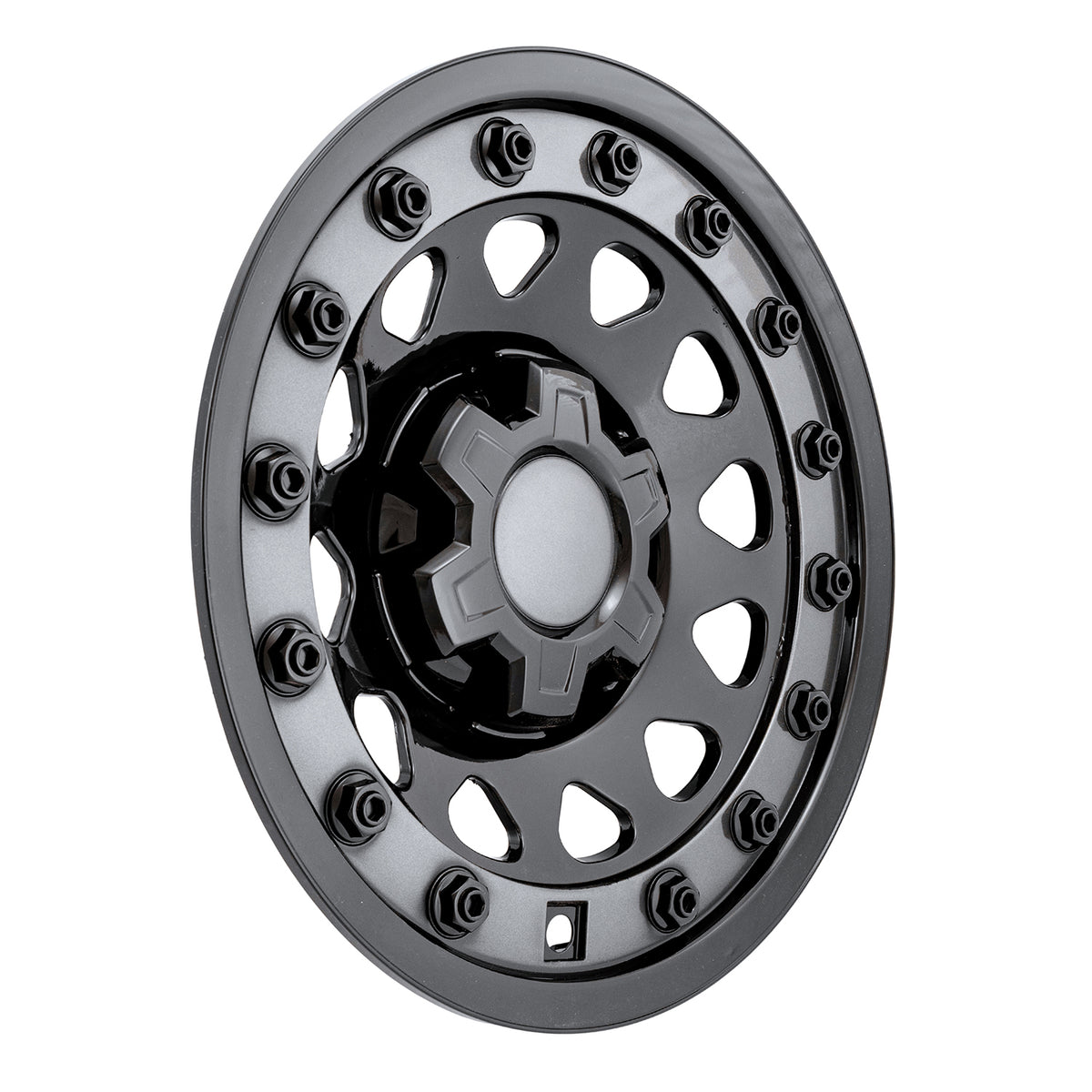 Silver abs plastic wheel skin 17 diameter from Coast To Coast part number IMP920CB