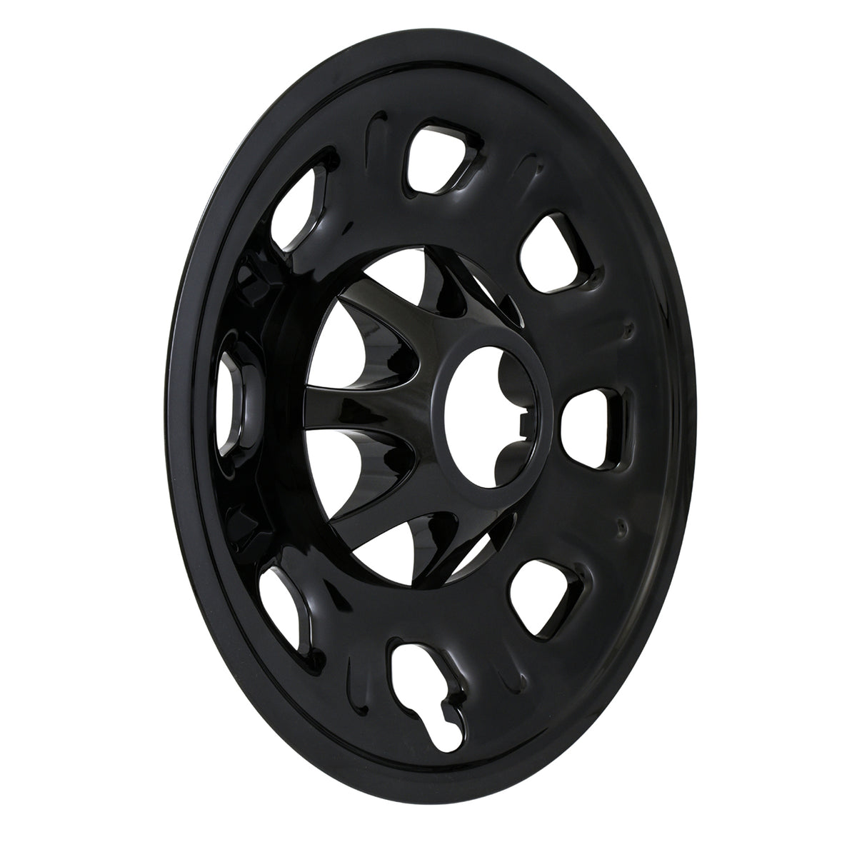 Black painted abs plastic wheel cover 18 diameter from Coast To Coast part number IMP92BLK