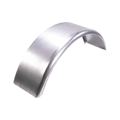 Silver oil coated steel fender with mounting hardware from Husky Towing part number F0007
