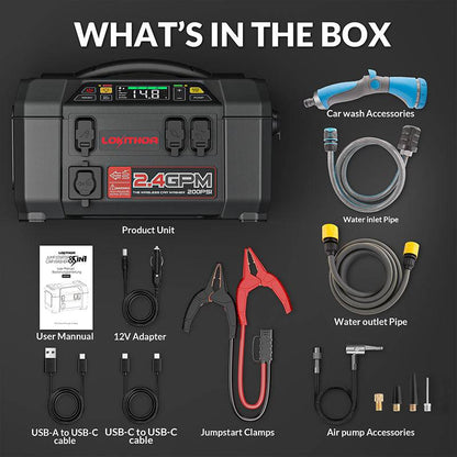 Vehicle Jump Starter from Lokithor part number AW401