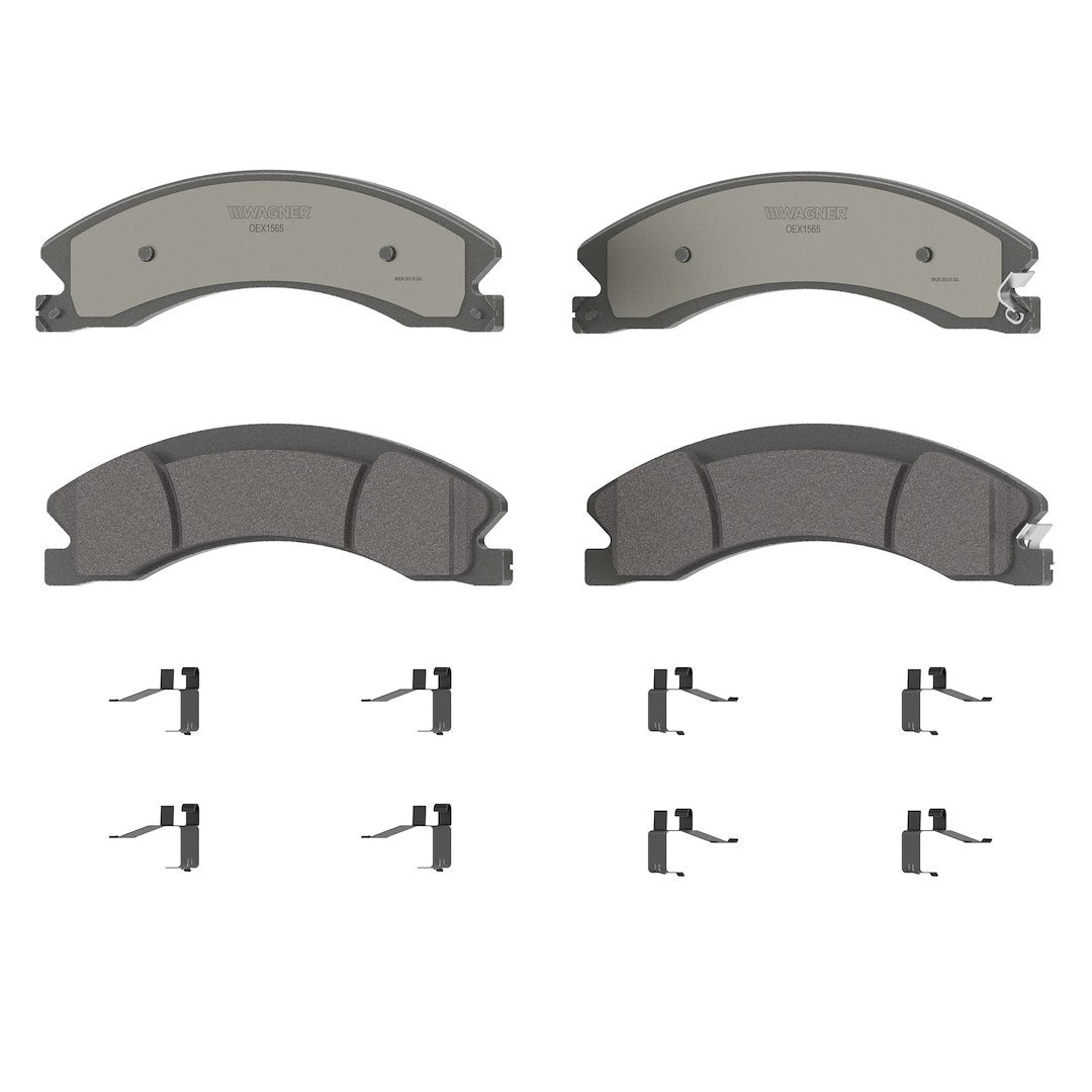 Disc Brake Pad Set from Wagner Brake part number OEX1565
