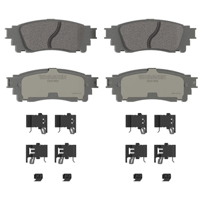 Disc Brake Pad Set from Wagner Brake part number OEX1805