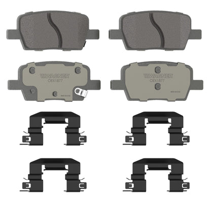 Disc Brake Pad Set from Wagner Brake part number OEX1877
