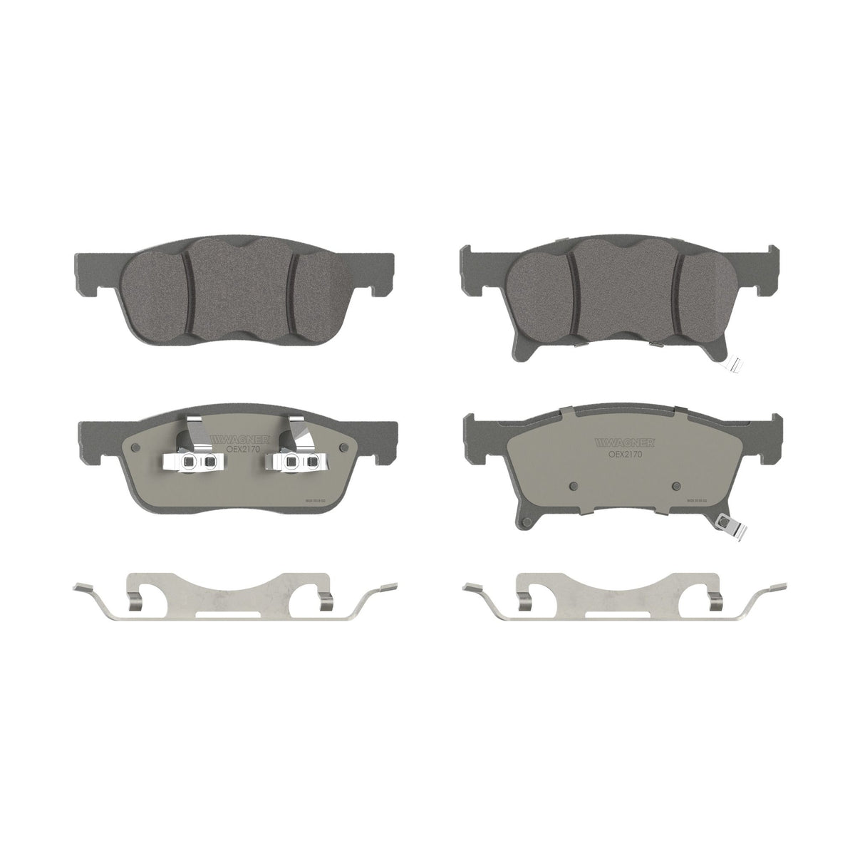 Disc Brake Pad Set from Wagner Brake part number OEX2170