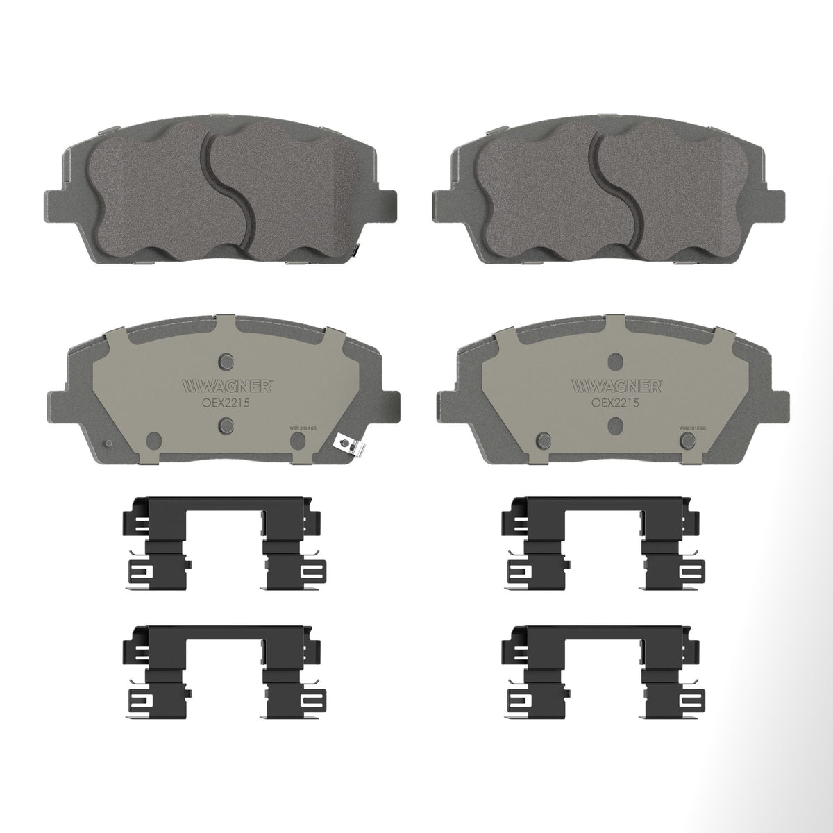 Disc Brake Pad Set from Wagner Brake part number OEX2215