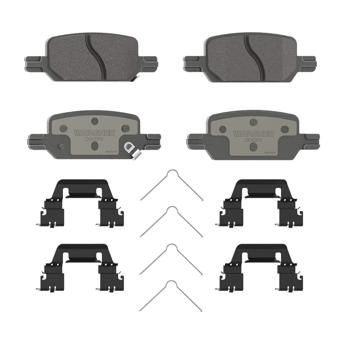 Disc Brake Pad Set from Wagner Brake part number OEX2370