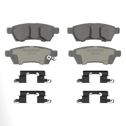 Disc Brake Pad Set from Wagner Brake part number OEX2415