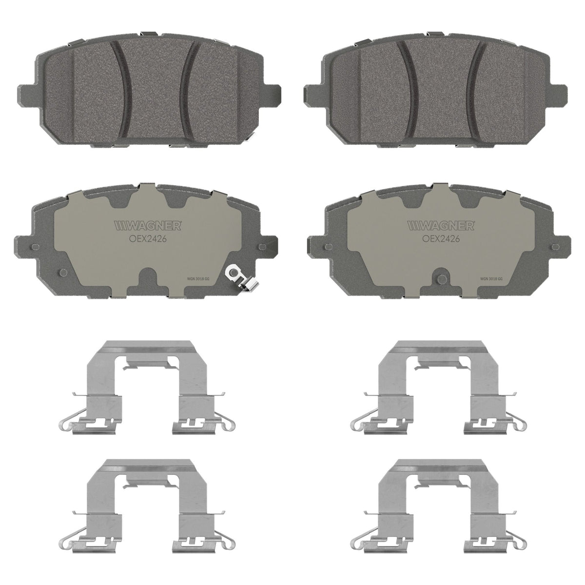 Disc Brake Pad Set from Wagner Brake part number OEX2426