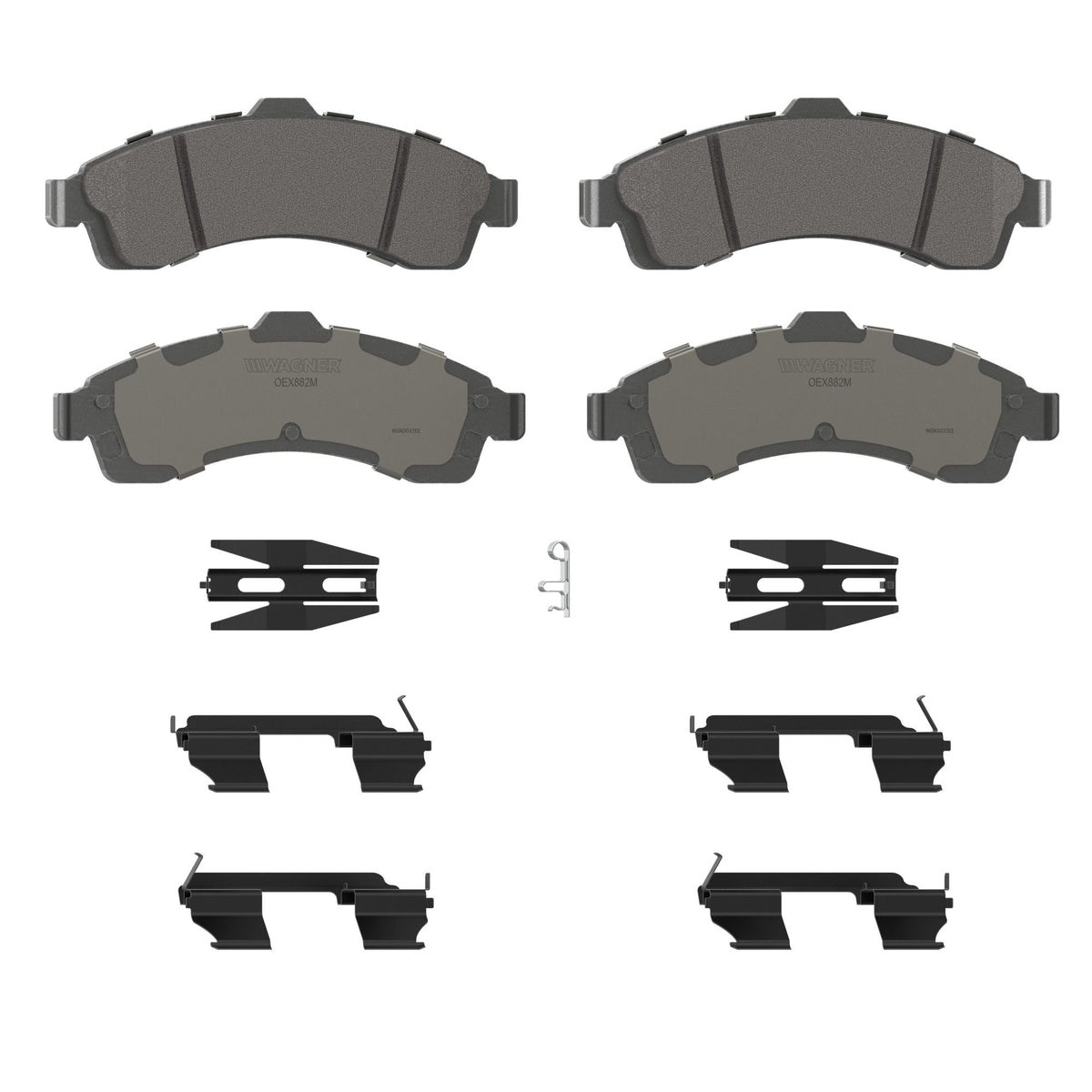 Disc Brake Pad Set from Wagner Brake part number OEX882M