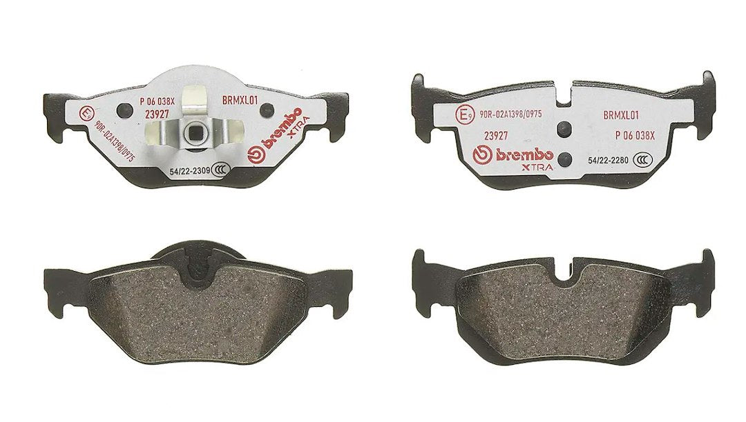 Disc Brake Pad Set from Brembo part number P06038X