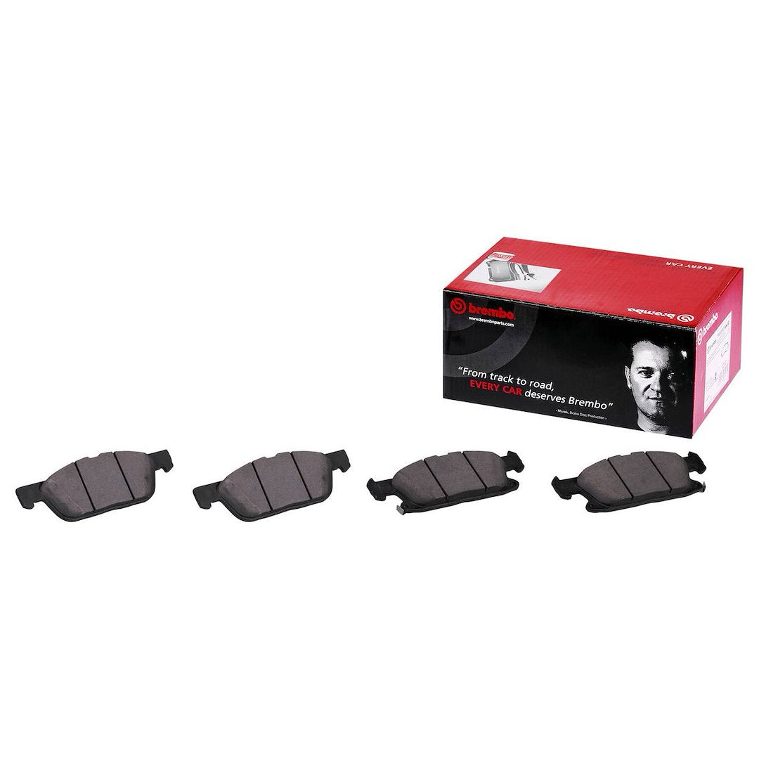 Disc Brake Pad Set with mounting hardware from Brembo part number P24178N