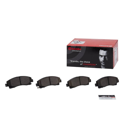 Disc Brake Pad Set with mounting hardware from Brembo part number P28072N