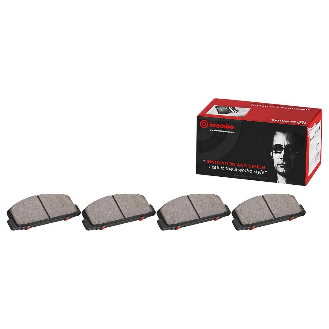 Disc Brake Pad Set with mounting hardware from Brembo part number P49035N