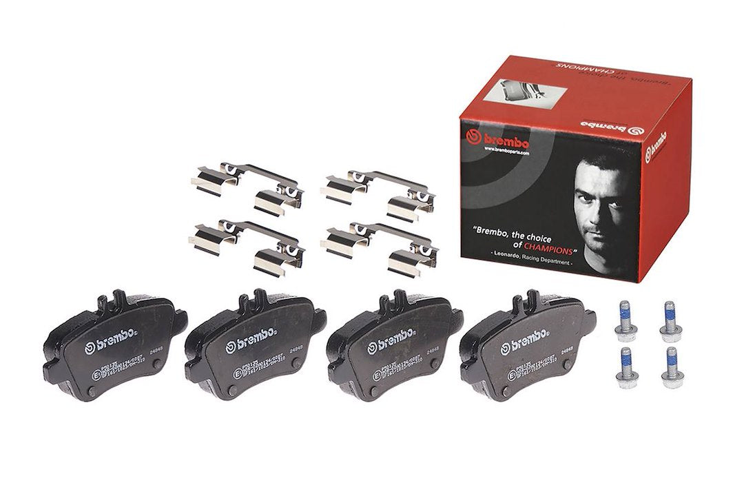 Disc Brake Pad Set with mounting hardware from Brembo part number P50135