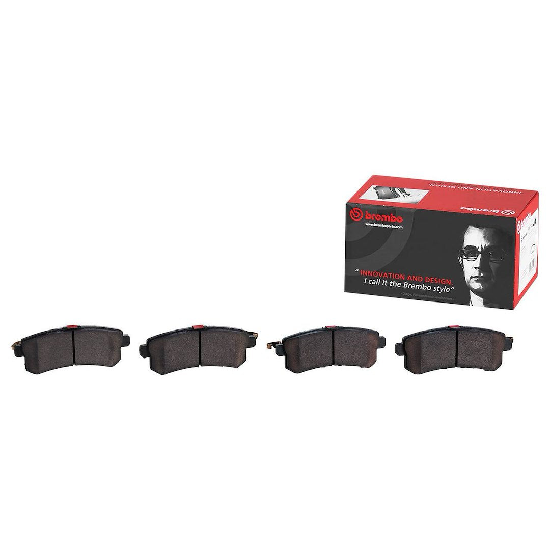 Disc Brake Pad Set with mounting hardware from Brembo part number P56079N