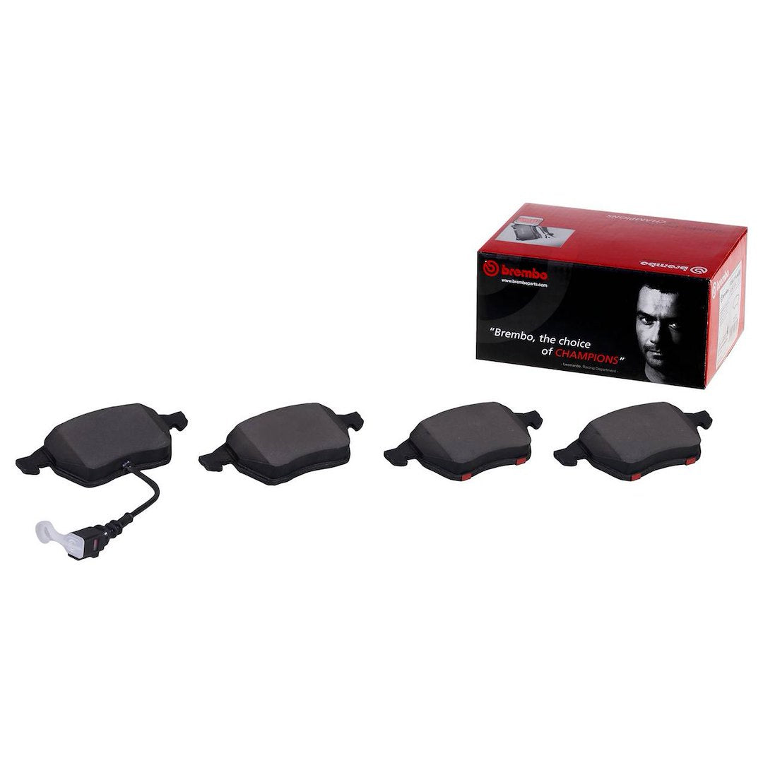 Disc Brake Pad Set with mounting hardware from Brembo part number P85020N