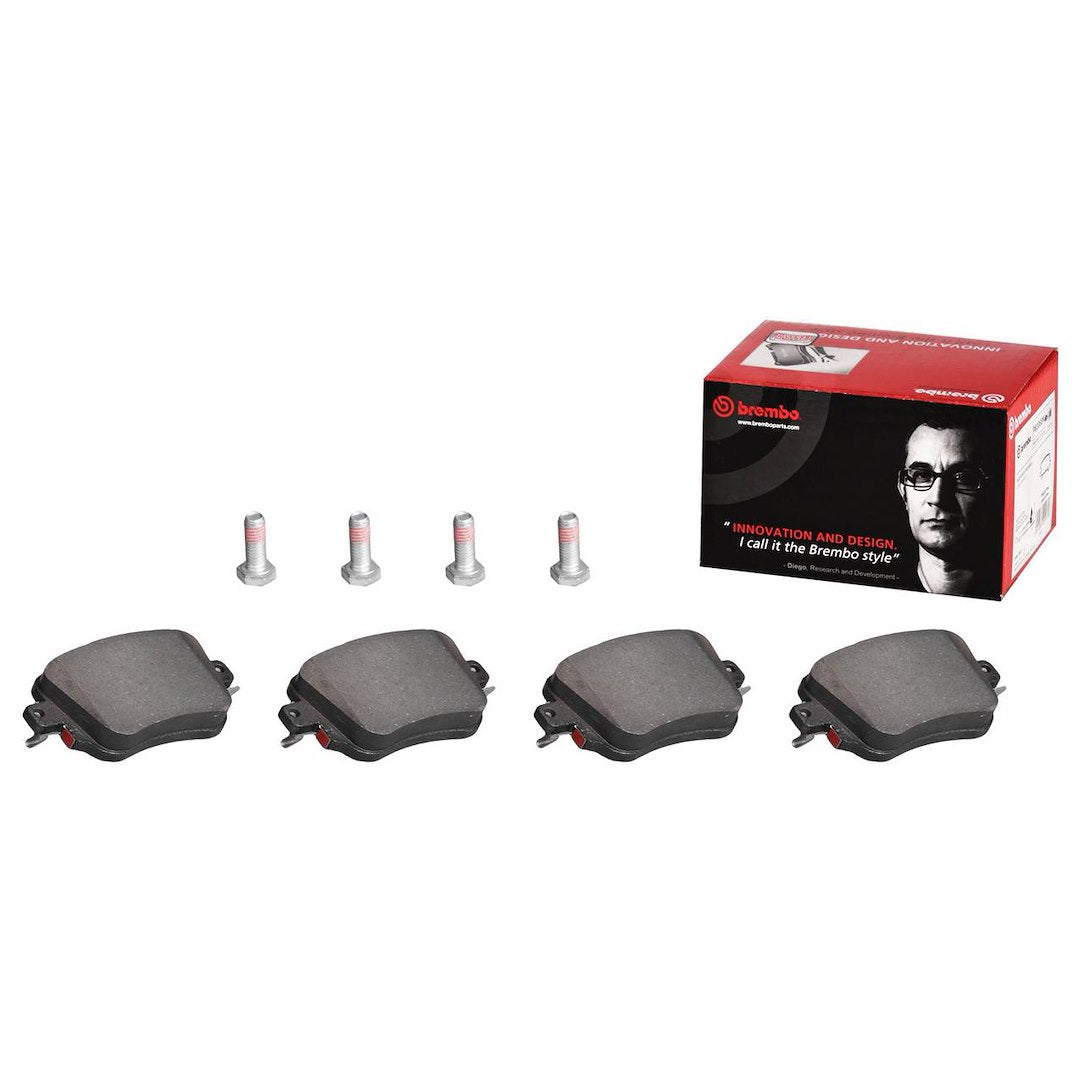 Disc Brake Pad Set with mounting hardware from Brembo part number P85131N