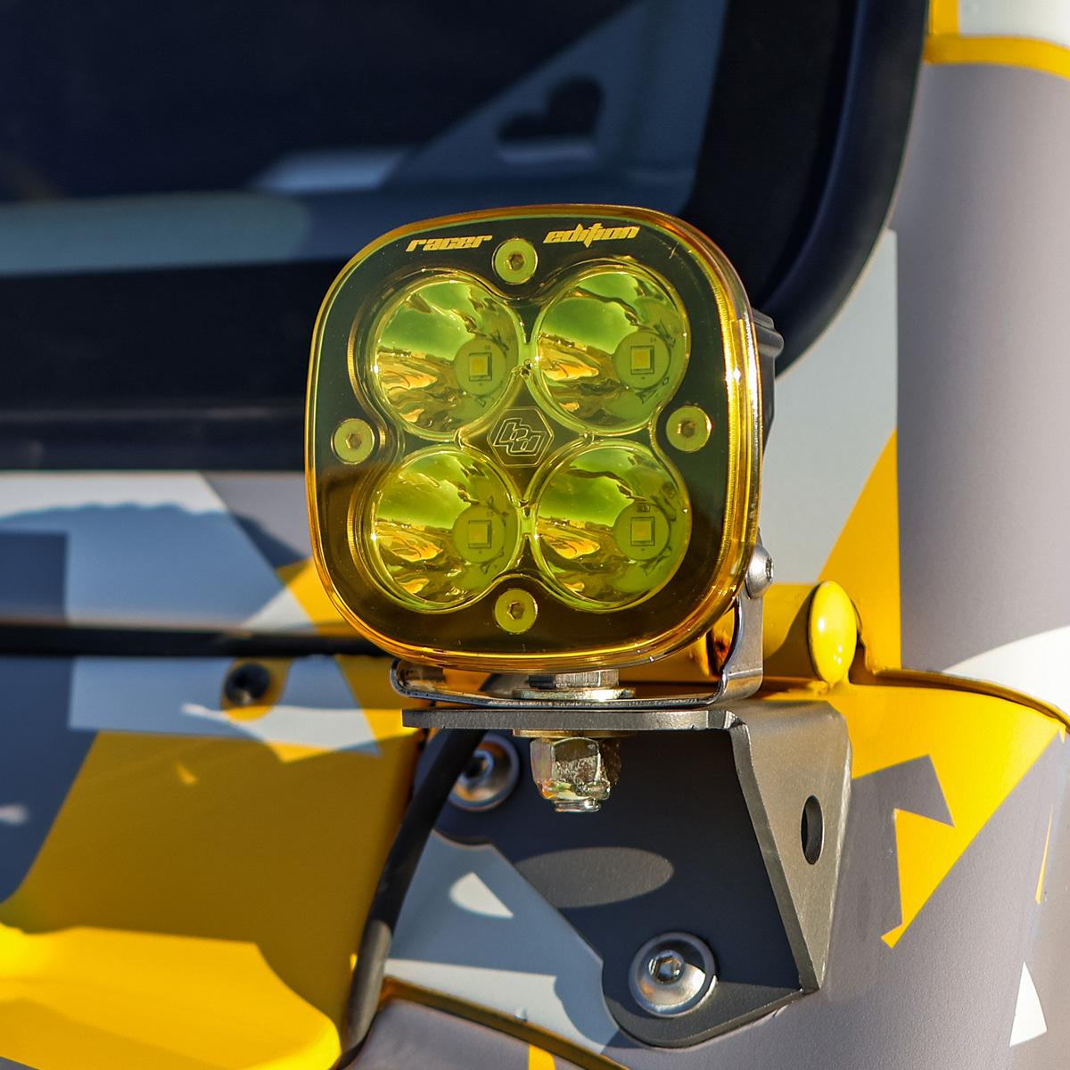 Amber auxiliary light cover from Baja Designs part number 668002